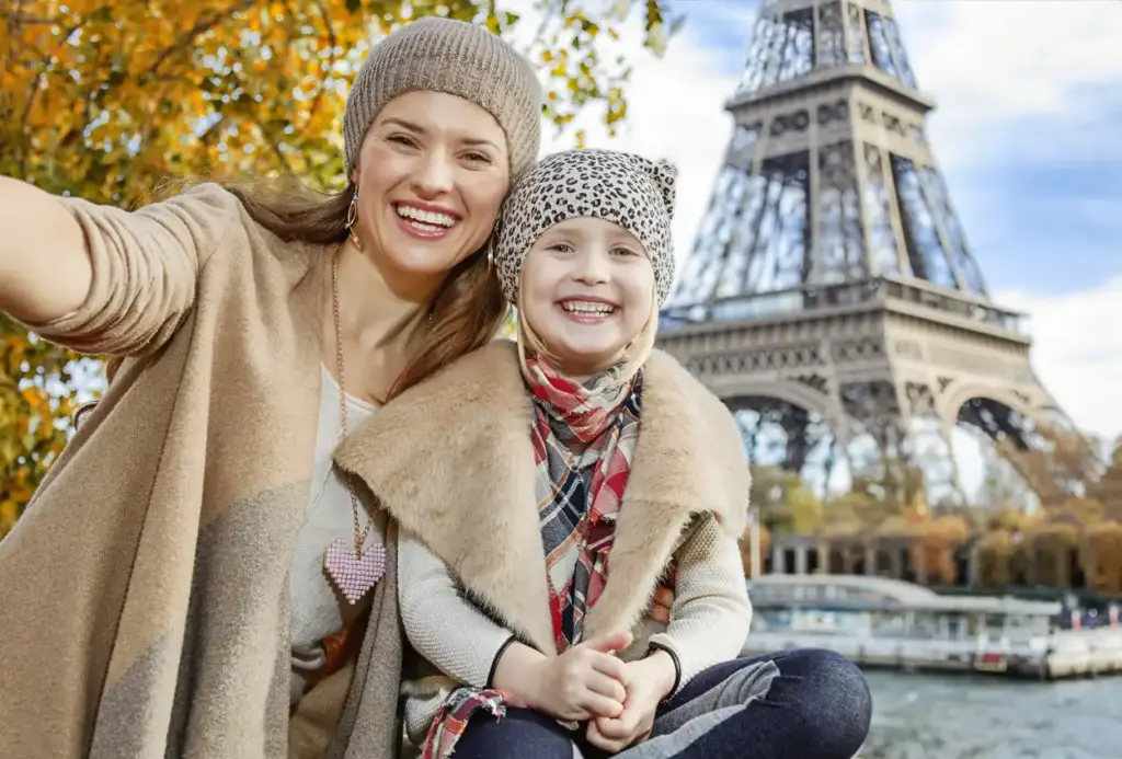 Familienausflug Städtetrip nach Paris, Eifelturm